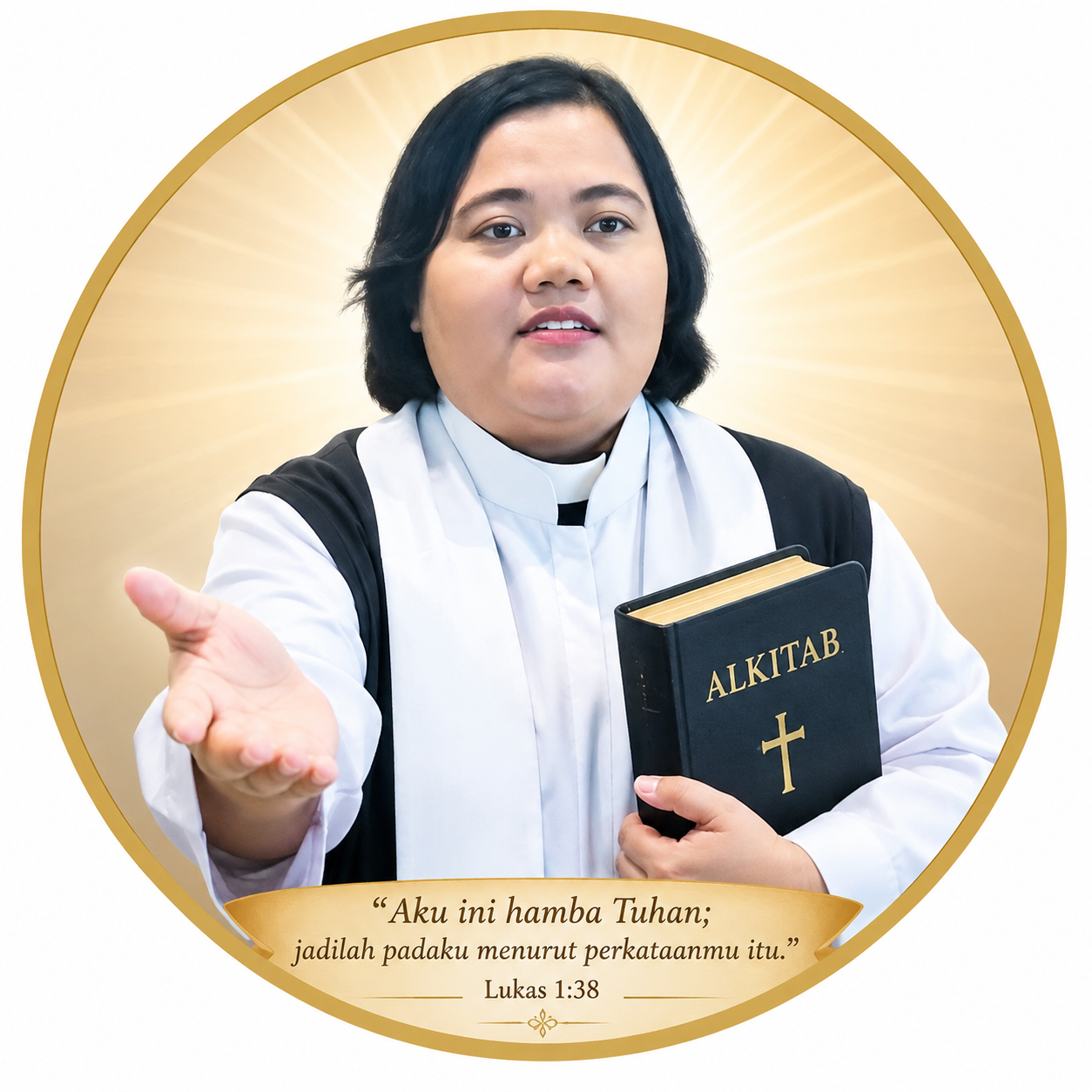 pendeta Pdt. Sarwindra Rusdiahwati, S.Si., M.BA